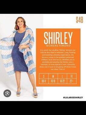 Lularoe Shirley Kimono